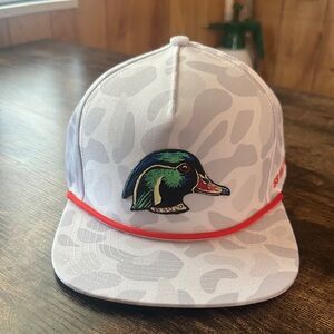 Southern String Hat Co White Camo